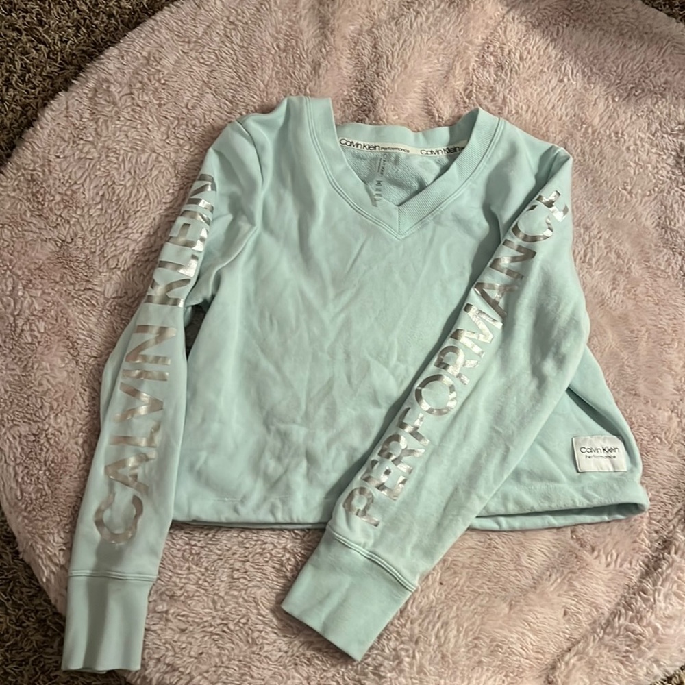 Calvin Klein long sleeve crop